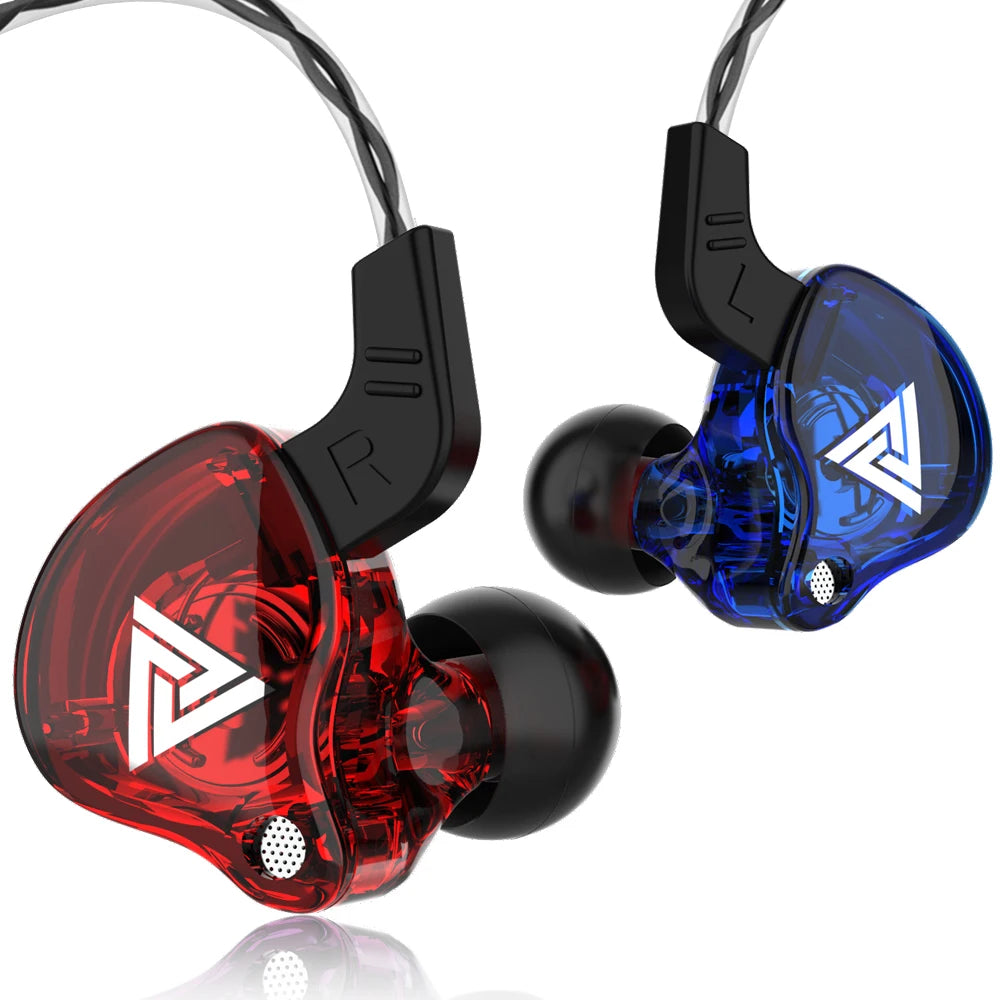 Experience immersive sound with these in-ear earphones featuring 6 dynamic driver units—offering stereo HIFI, deep subwoofer bass, a built-in mic, and perfect for sports and monitoring!