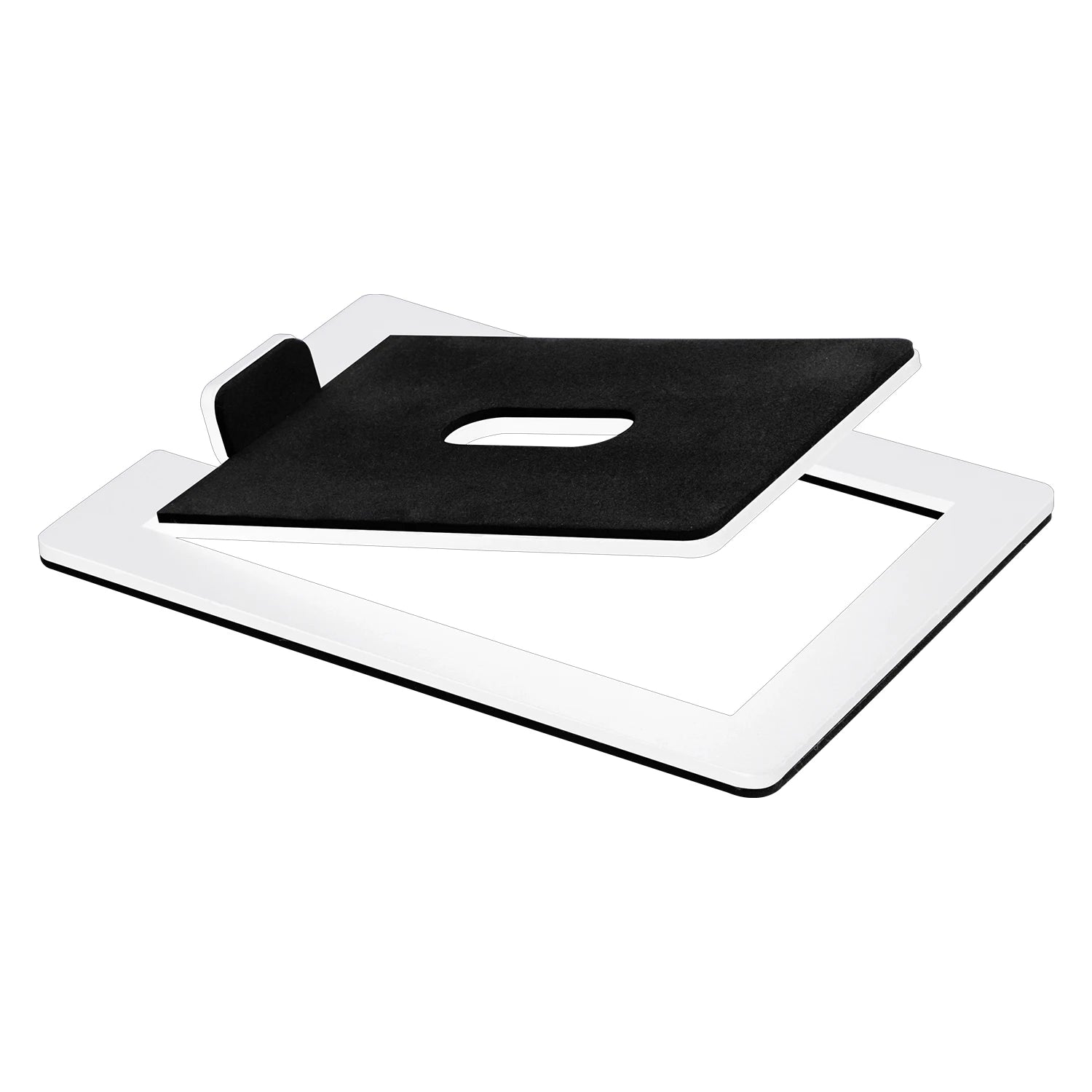 Speaker Base Bracket Enhance Spatial Sound Effects and Shock Absorption, For Computer Speakers Support and Desktop Audio Stand