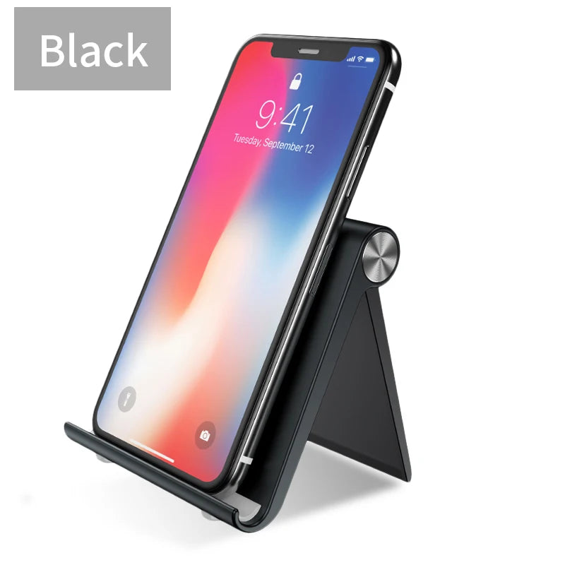 Keep your devices secure and hands-free with this versatile phone and tablet holder stand—perfect for smartphones and tablets of all sizes!
