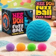NeeDoh Fuzz Ball Blind Box Series, Soft Stress Relief Fuzzy Ball, Desktop Ornament Fun Squishy Toy for Pressure Relief