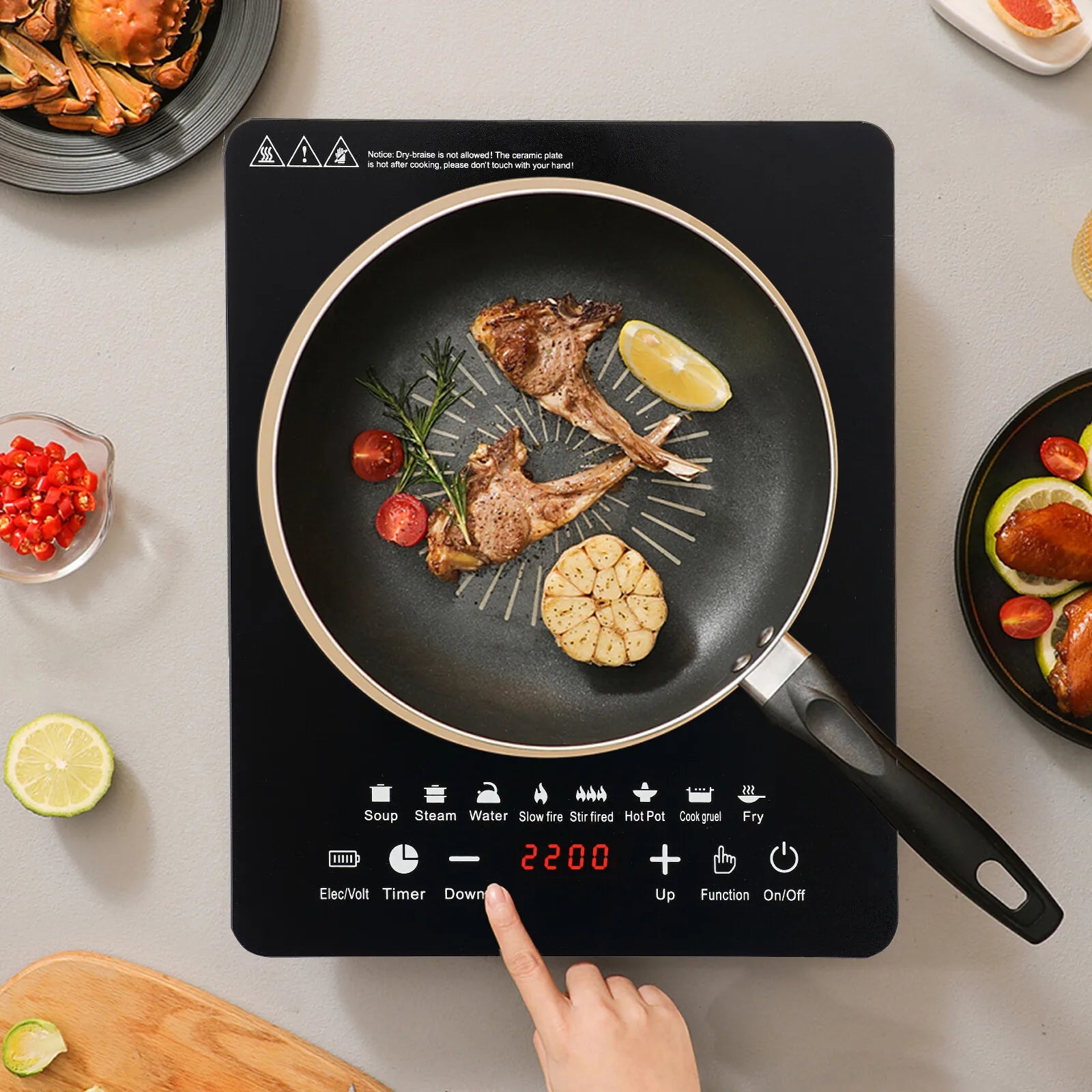 110V 750W Electric  Cooktop