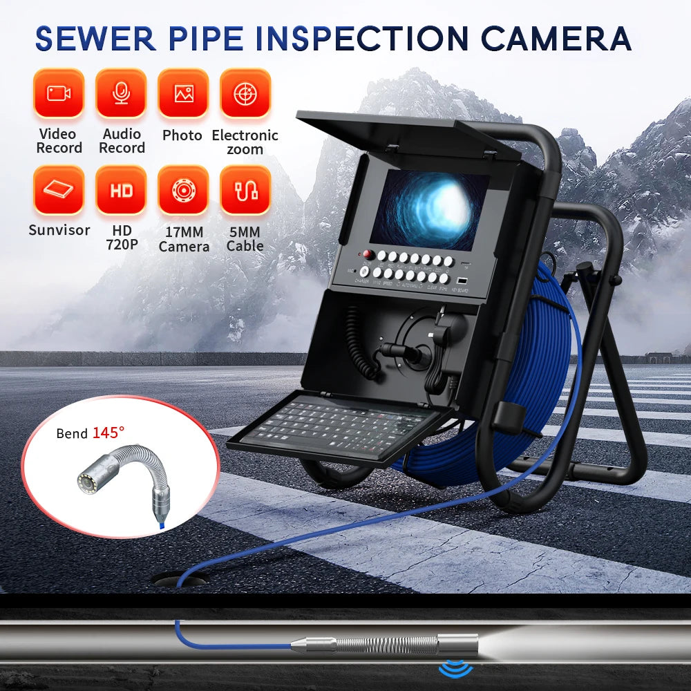 Sewer Inspection Pipe Camera