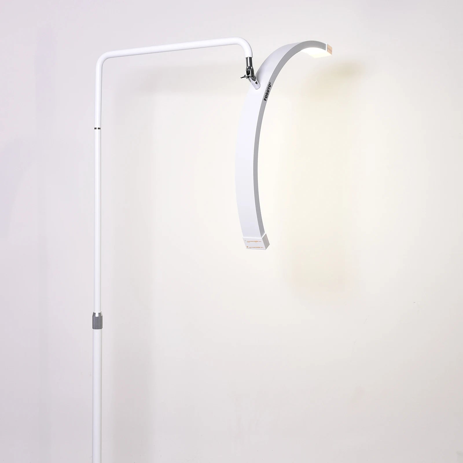 FOSOTO Photograph Led Lash Ring Light Half-Moon Light Floor Stand Eyelash Tattoo Beauty Salon Photography Live Streaming