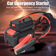Igniter Jump Starter for Makita Daiyi Lithium Battery Booster Cable Adapter Emergency Power Kit DIY Converter With Clip
