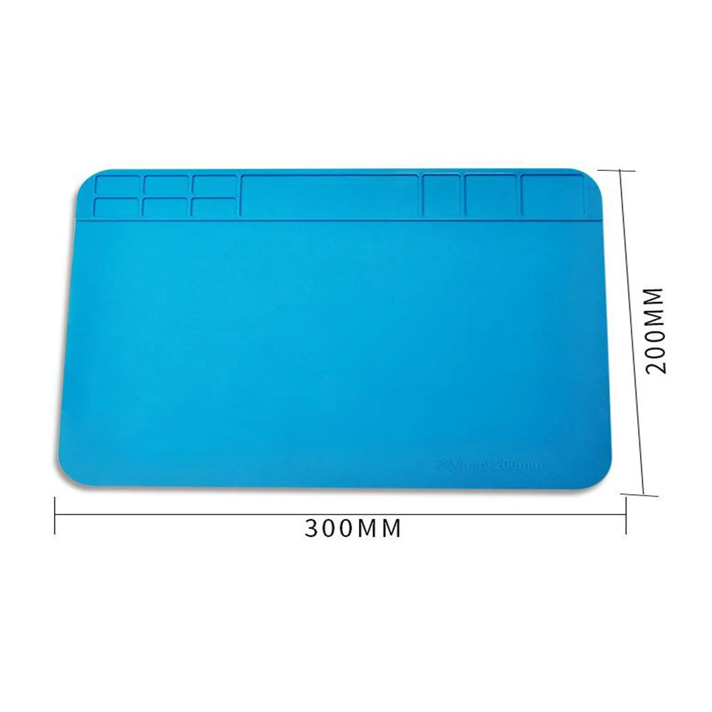 Silicone Heat Insulation Pad Remove solder pad ESD AntistaticHigh temperature resistance Phone Motherboard Repair Working Pad