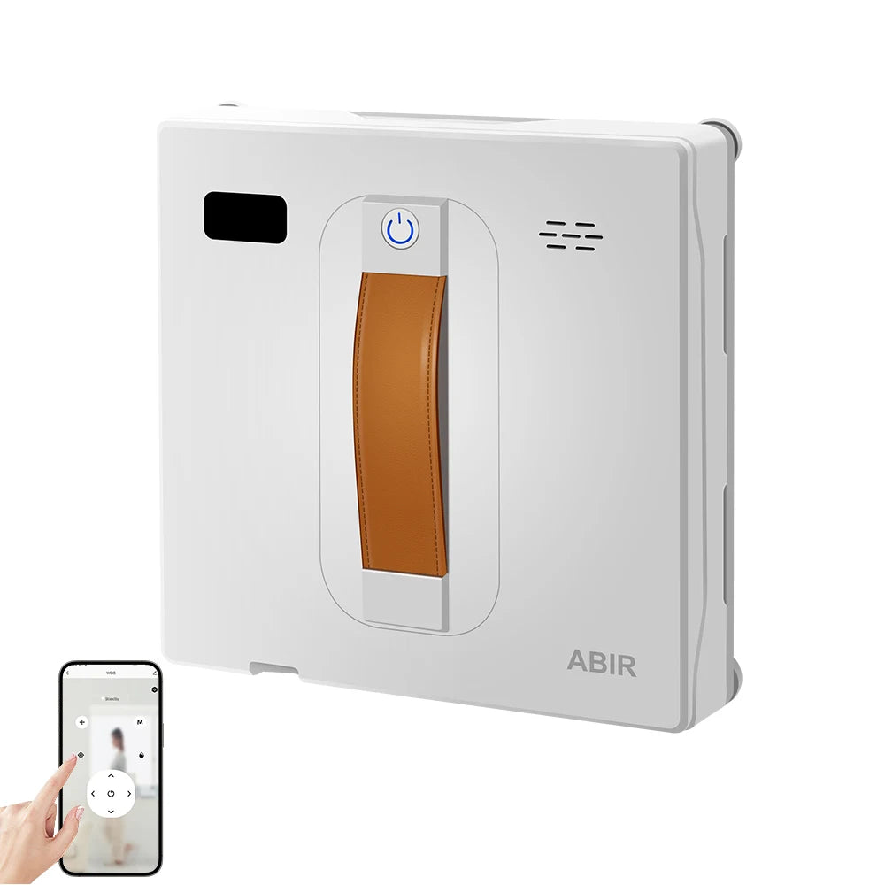 Window Vacuum Robot Cleaner ABIR WD8, Dual Ultrasonic Spray, AI Intelligent Wipping, Updated Laser, Smart Home Glass Wall Washin