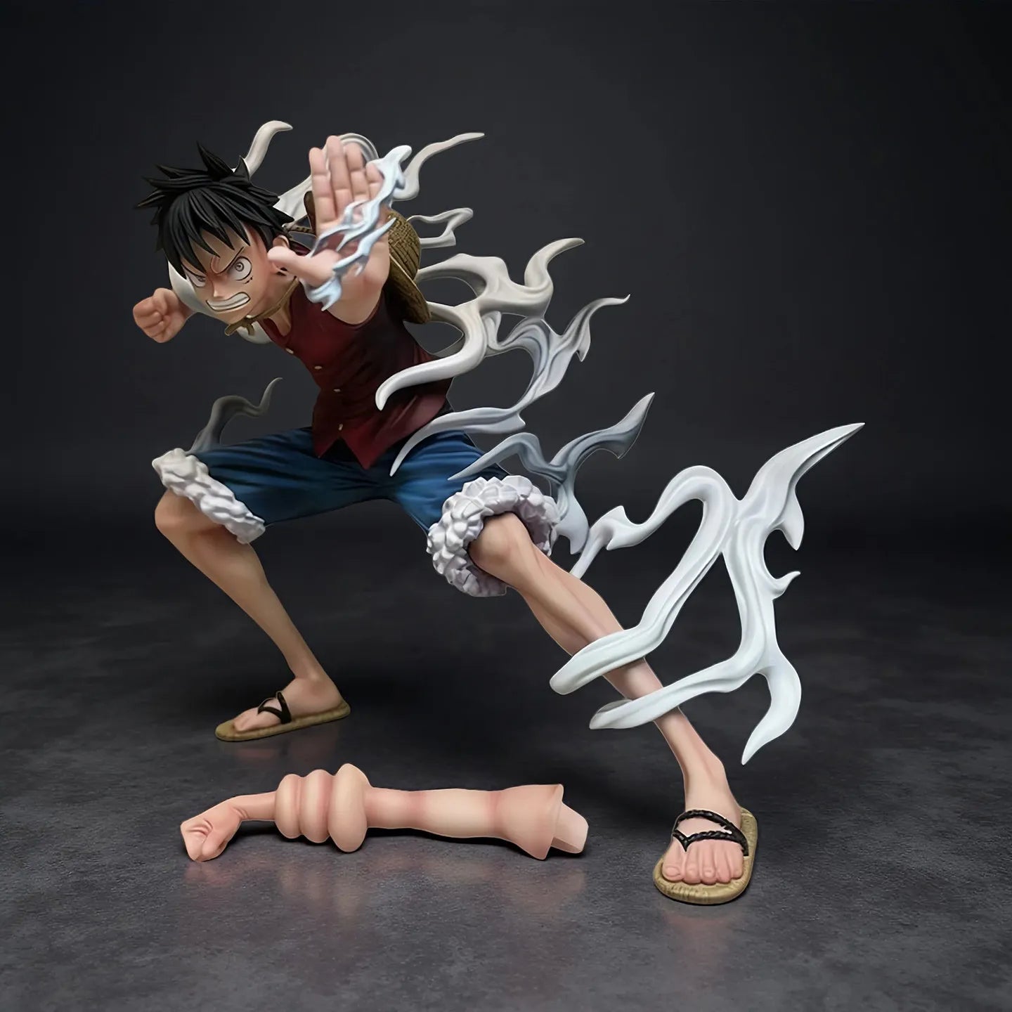 One Piece Monkey D Luffy Gear 2 Action Figure Anime Collectible Model Desktop Decoration Gaming Case Ornament For Anime Fans