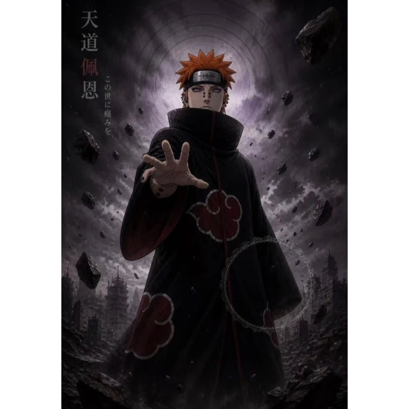 Classic N-Naruto Anime HD Art Poster, Decorative Wall Painting, Home Decoration for Living Room Bedroom, Perfect Gift