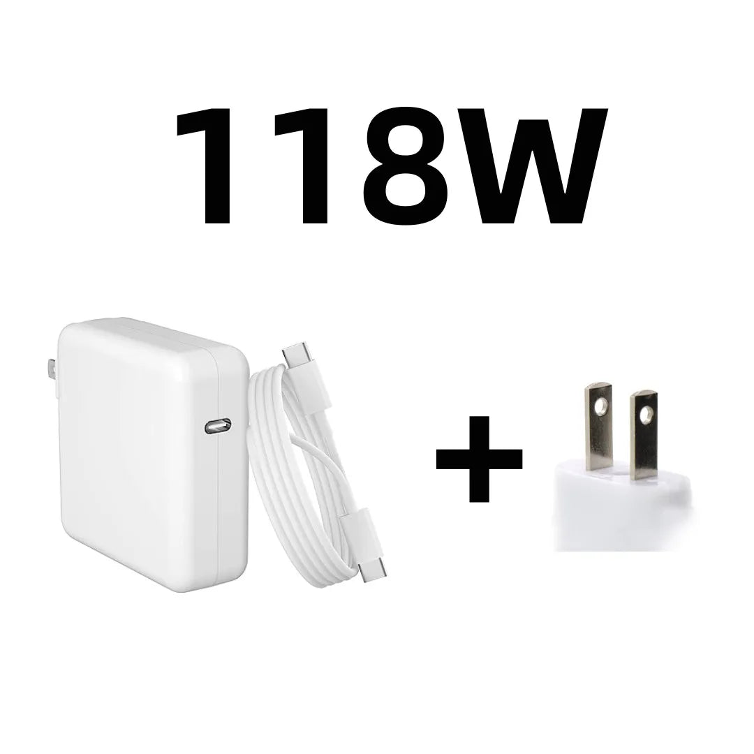 30W 61W 87W 96W 100W 118W PD USB-C Notebook Laptops Power Adapter Type-C Fast Charger For MacBook Pro 12 inch 13 inch Touch Bar