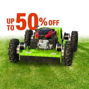 SH-550S Customized Agriculture Remote-Controlled Robotic Flail Mower Diesel Zero Turn Remote Control Track Lawn Mower for Sale