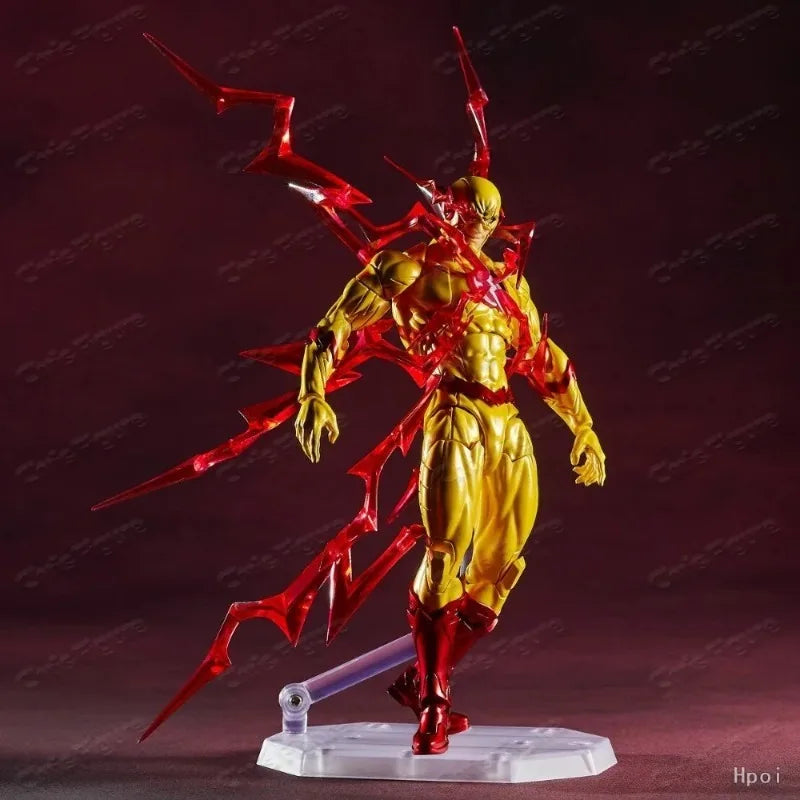 In Stock Kaiyodo Revoltech Amazing Yamaguchi The Flash and Inverse Flash Comic Action Figure Set 170mm Articulated Collection