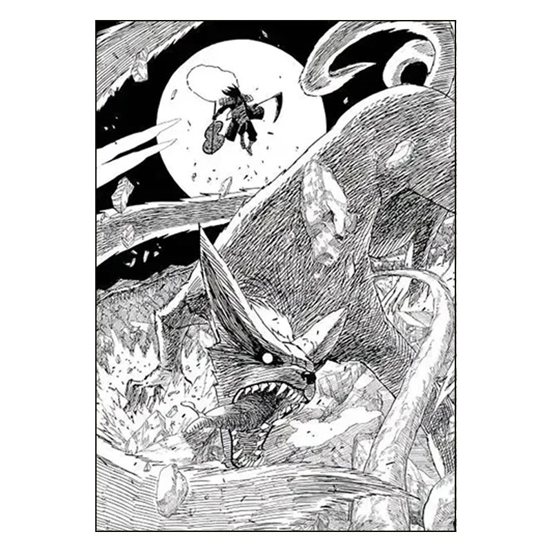 Naruto Decorative Painting Frameless Anime Cartoon Printing Uchiha Sasuke Poster Room Decoration Canvas Mural Holiday Gifts