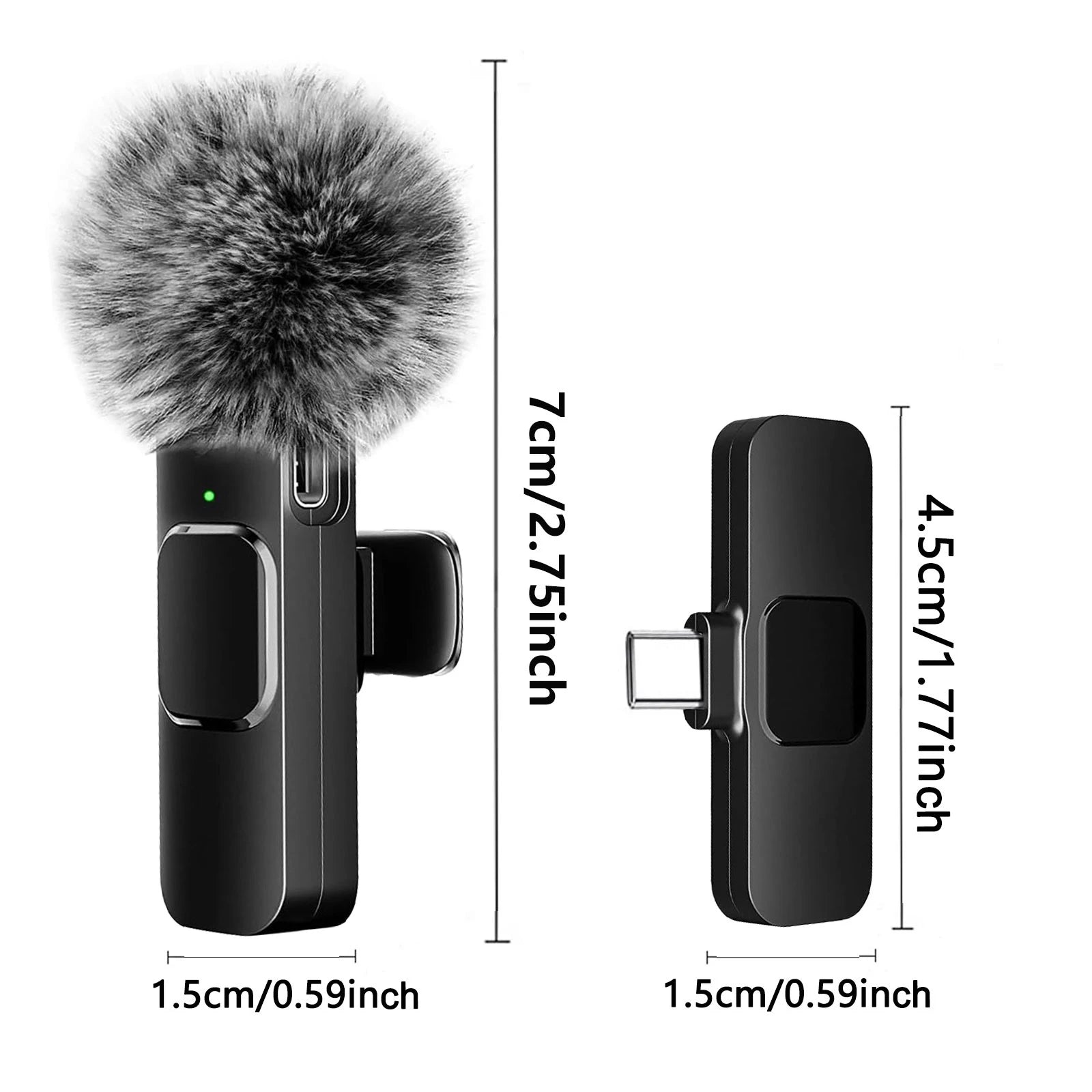 Wireless Microphone For Audio Video Recording