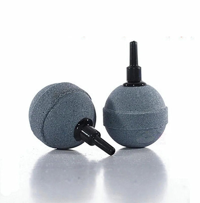 Round Air Stone Fish Tank High-Temperature Sintered Air Stone Aquarium Oxygenation Spherical Air Stone