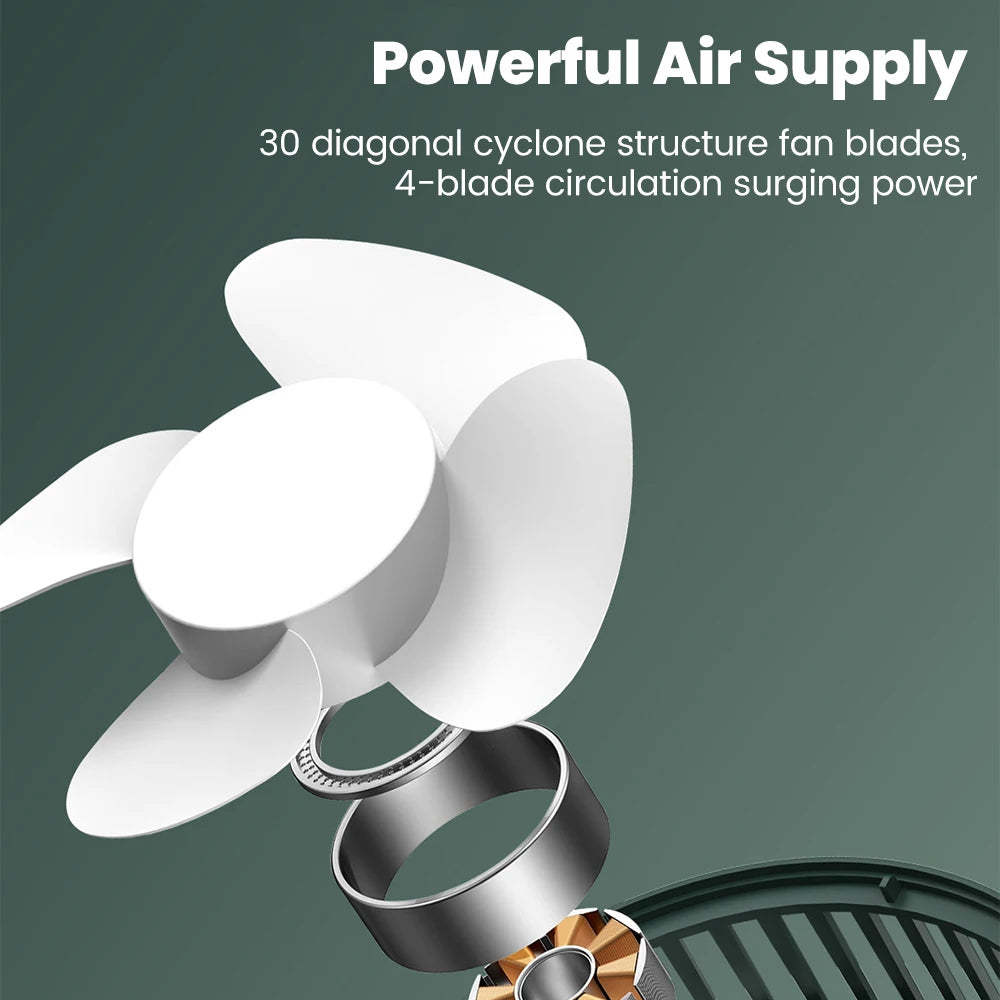 Mini USB Rechargeable Table Fan