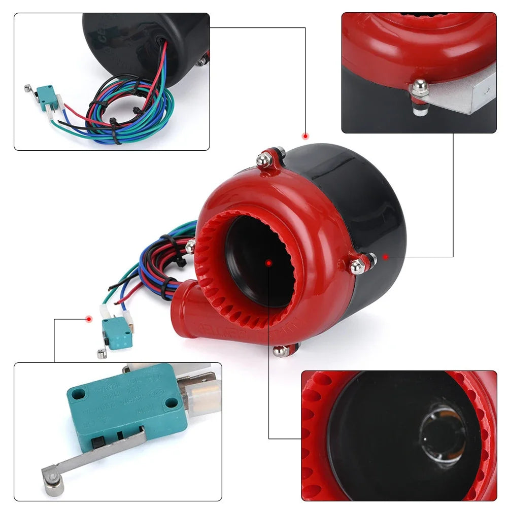 Universal Car Electronic Turbo Blow Off Valve Car Fake Dump Valve Analog Sound BOV Automotive