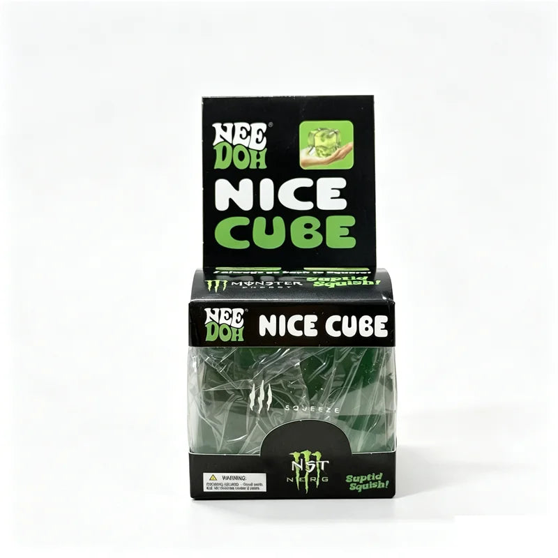 Schylling Needoh Nice Cube Sensory Fidget Toy Cola Anxiety Sensory Stress Relief Focus ADHD & Office Desk Calming Perfect Gift