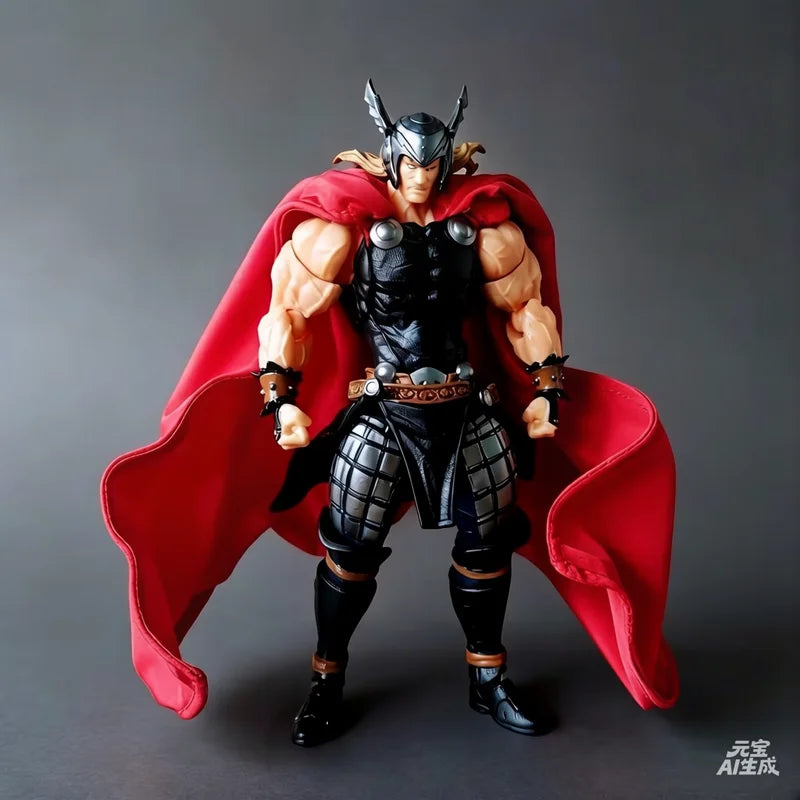 17cm Thor Odinson Yamaguchi Comic Version KO Action Figure Collectible Model Desktop Ornament Doll Gift