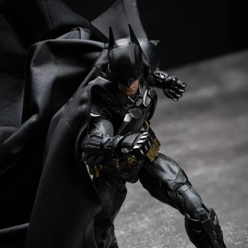 【In Stock】LPZZ DC001 1/12 Batman Arkham Dark Knight Warrior Edition Action Figure Full Set 6in Scale Male Soldier Collectible