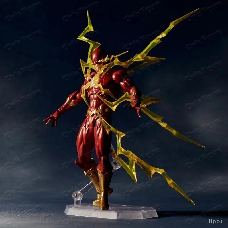 In Stock Kaiyodo Revoltech Amazing Yamaguchi The Flash and Inverse Flash Comic Action Figure Set 170mm Articulated Collection