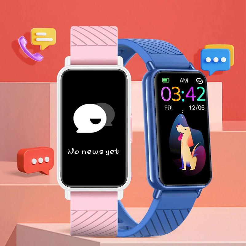 Keep your little ones entertained and organized with this smart watch for kids—featuring educational games, camera control, calculator, alarm, and activity tracker!
