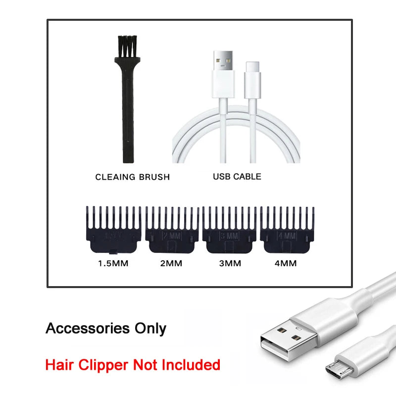 Get the perfect cut with this vintage electric hair clipper—rechargeable and designed for men who want sharp, clean trims anytime!