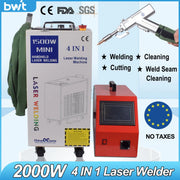 2000W Fiber Laser Welder 4 in 1 Laser Welding Cleaning Cutting Soldering Machine for All Metal