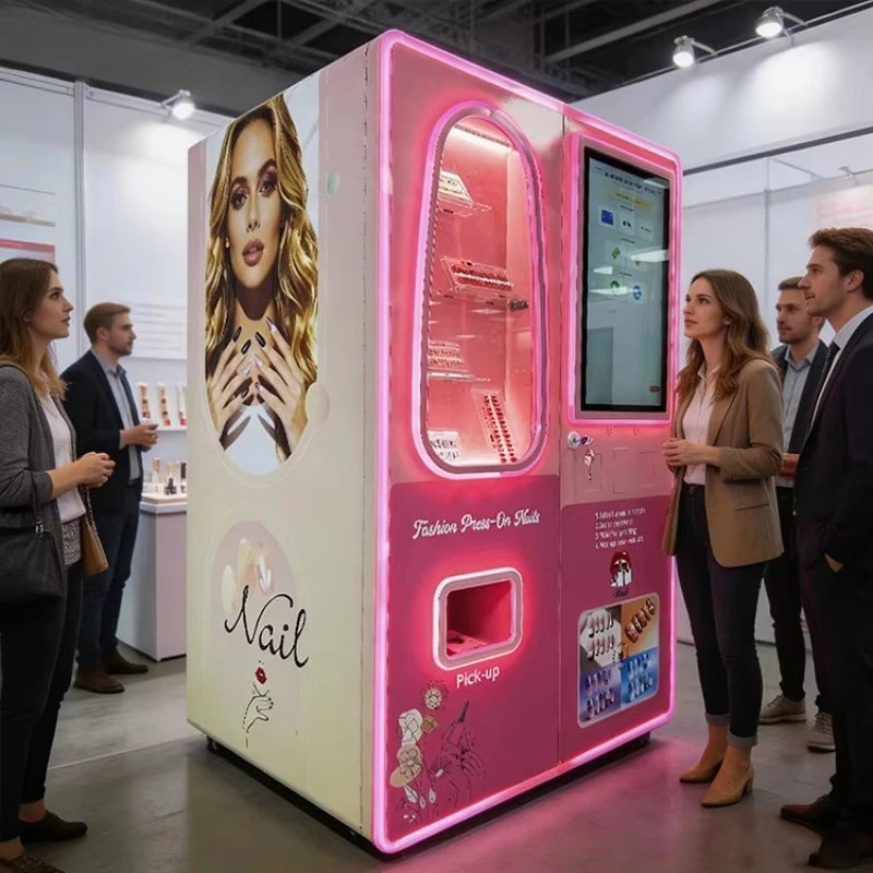 Beauty 3D Art Nail Printer Vending Machine Smart AI Nail Printer With Mulit-ple Payment Method Nails Printing Machine Customized