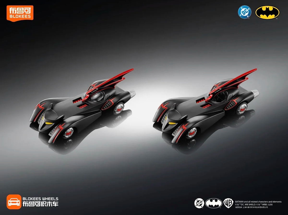 New In Stock Blokees DC Batman Building Block Car E03 Dawn Of Daybreak Snap Fit Model Kit PVC Action Figure Collectible Toy Gift