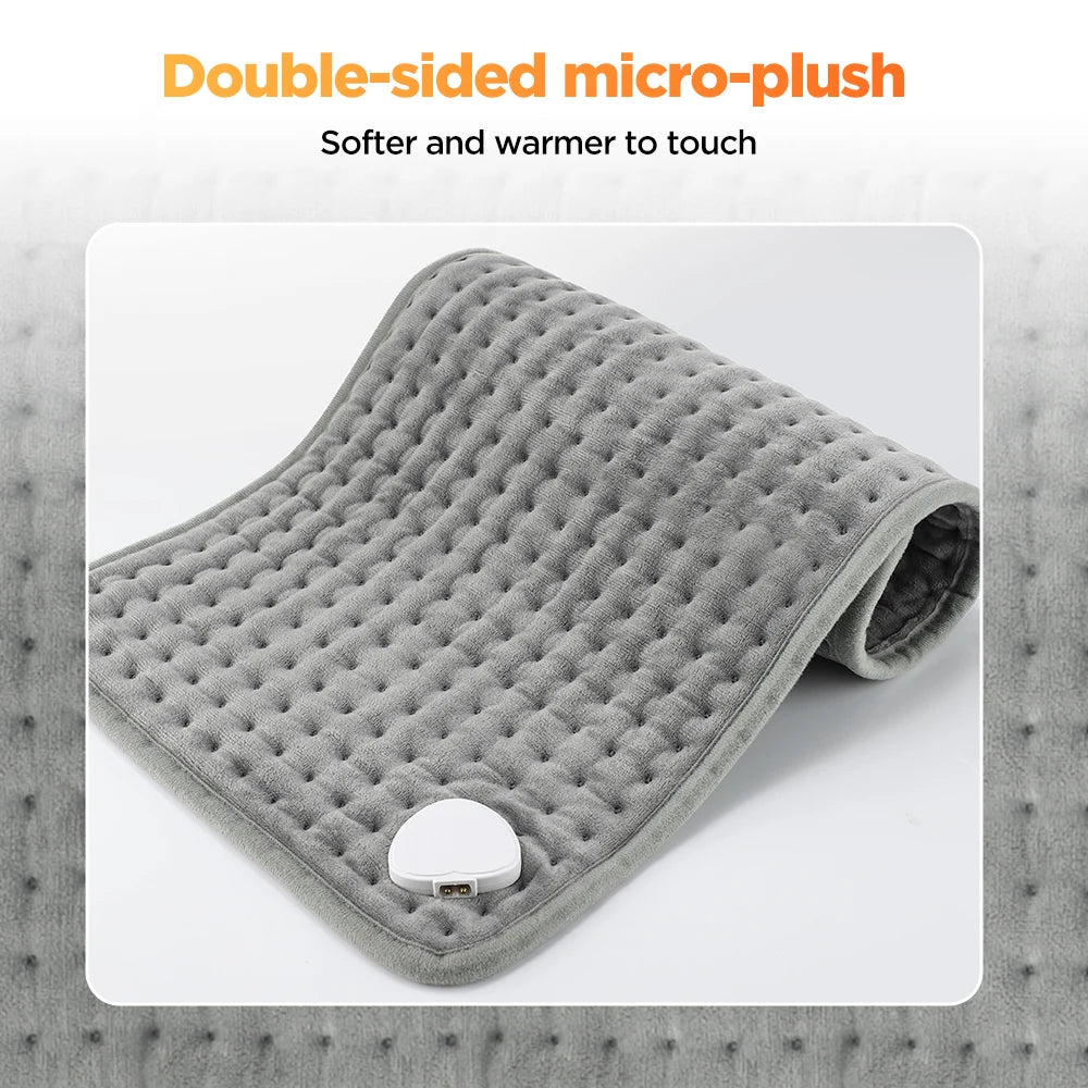 Electric Heating Pad Multifunctional Physiotherapy Heating Blanket Cushion 10 Levels Temperature Timing Body Back Warmer Winter