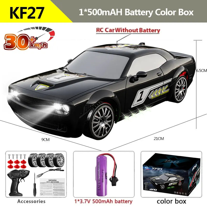 KF27 1:20 RC Drift Car 25km/h High Speed RC Cars Toys For Adults And Kids Remote Control Cars 2.4G Off Road Monster Truck