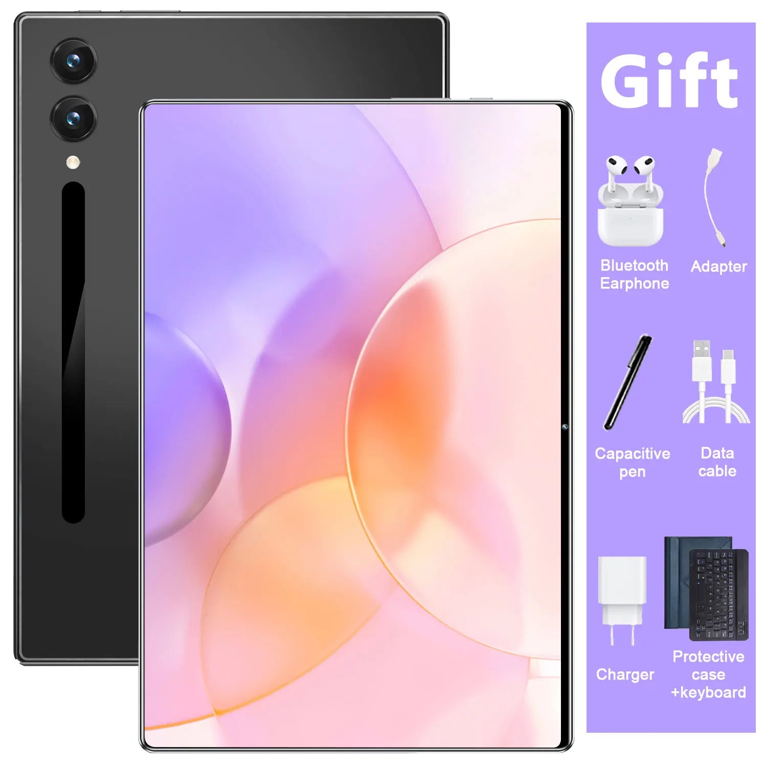 Original 5G Pad S30 16GB Ram 1TB Rom 10.36-inch 20000mAh Android 13.0 Bluetooth 14core WIFI Office GPS HD Tablet with keyboard