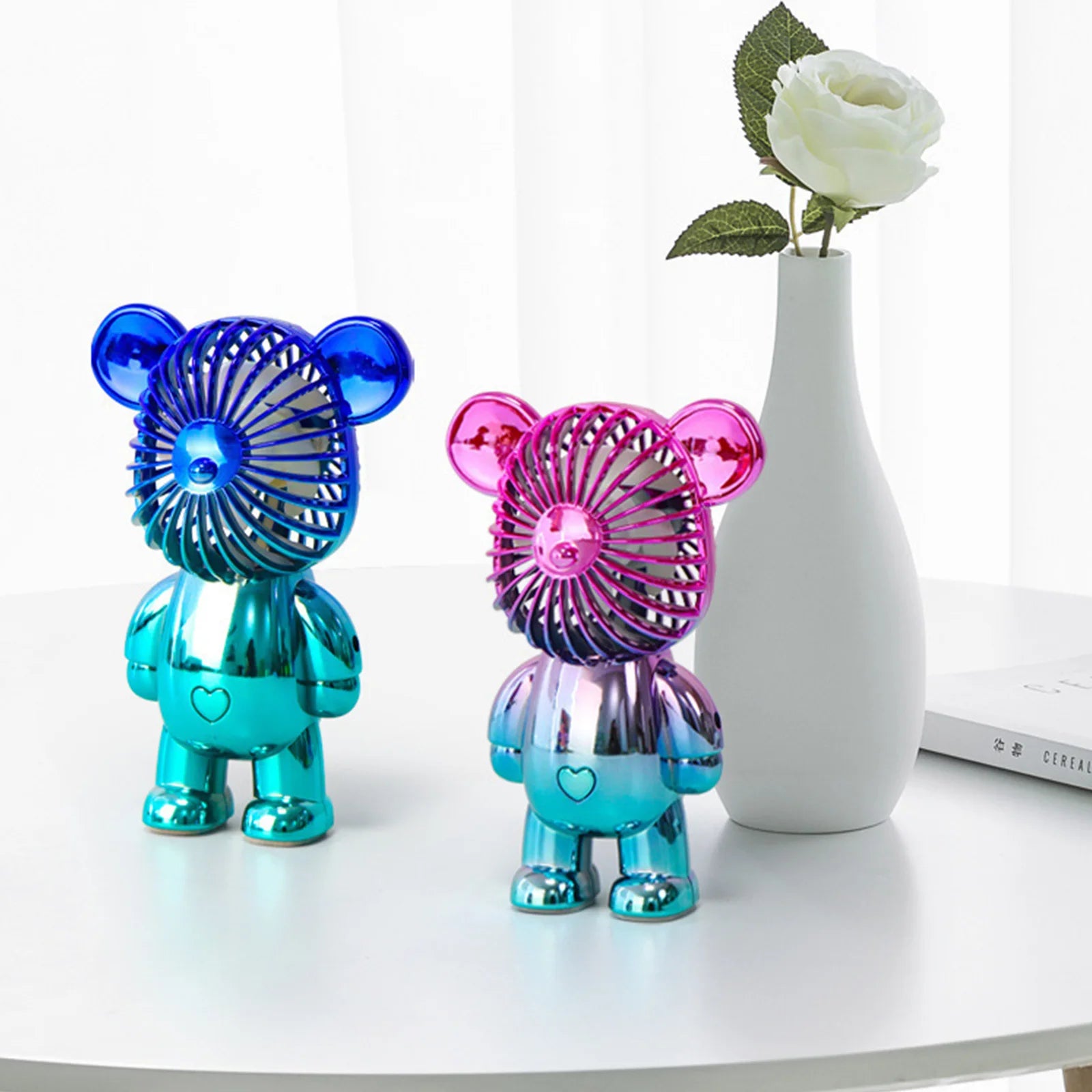 Graffiti Bear Electric Fan