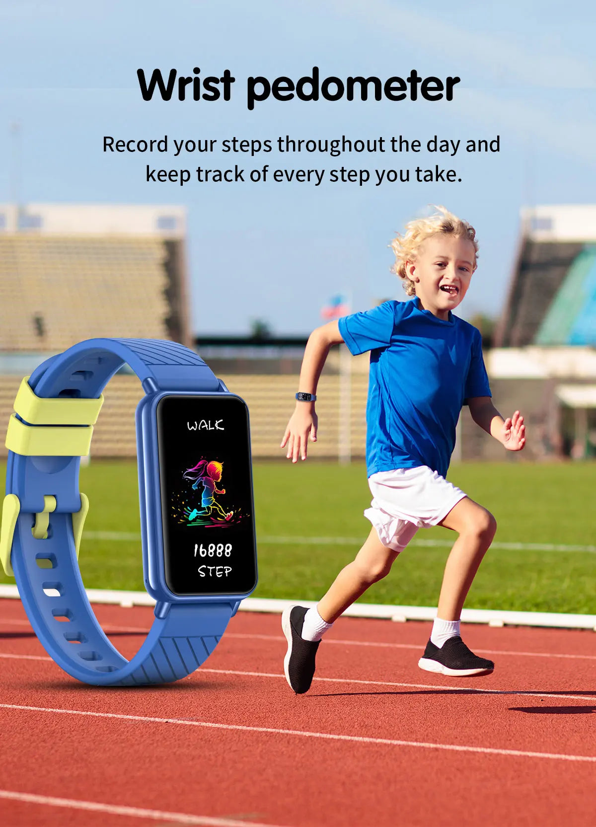 Keep your little ones entertained and organized with this smart watch for kids—featuring educational games, camera control, calculator, alarm, and activity tracker!