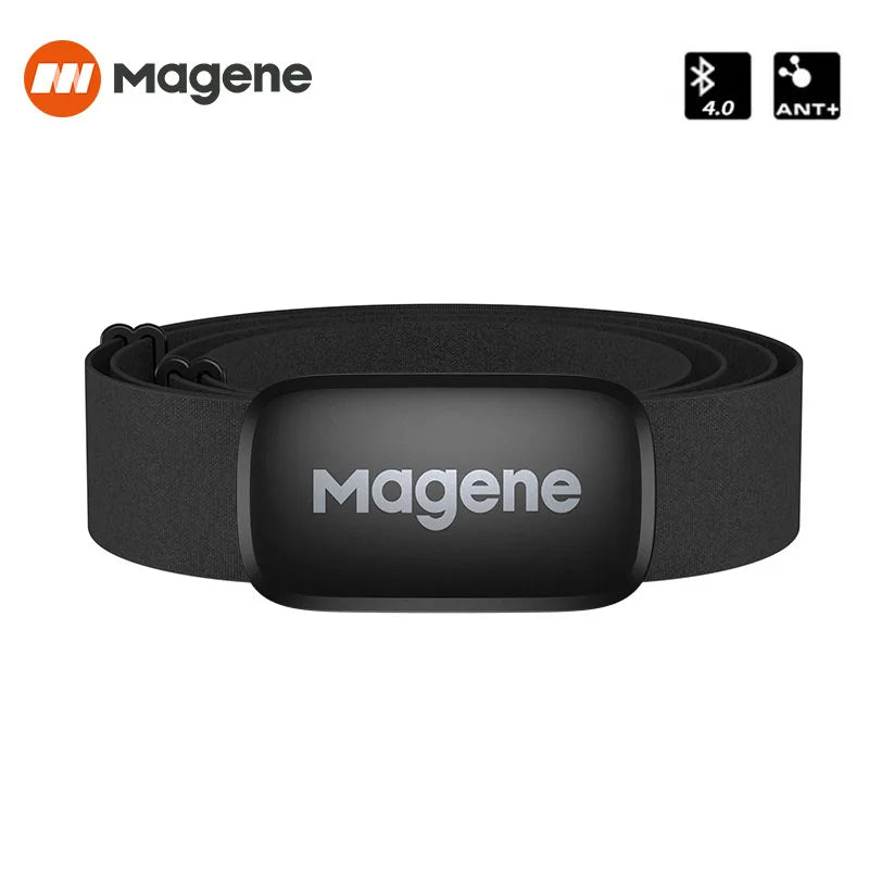 Magene Mover H64 Heart Rate Sensor Dual Mode ANT Bluetooth With Chest Strap Cycling Computer Bike for Wahoo Garmin Sports Monito