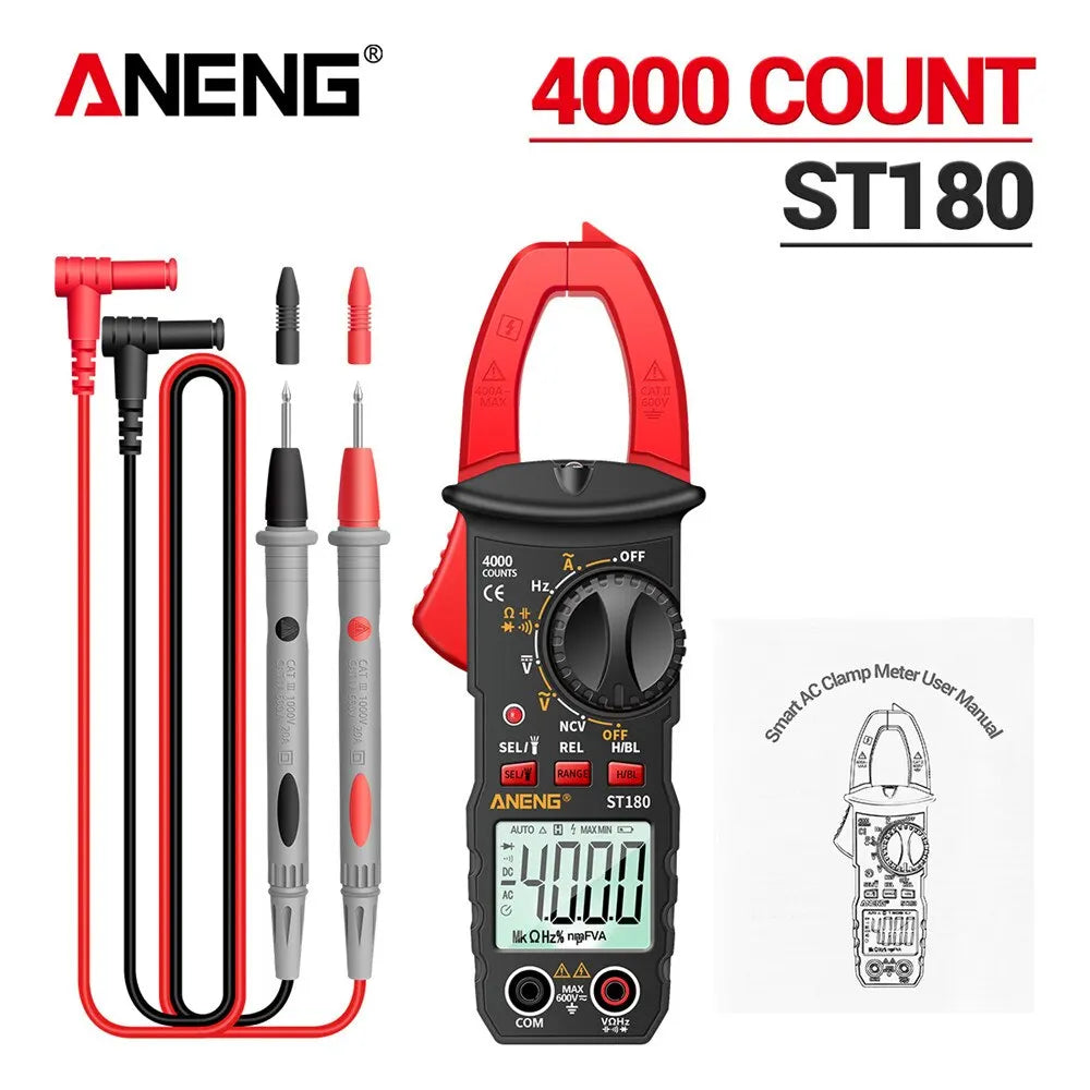 Current Clamp Meter Digital Voltage Tester