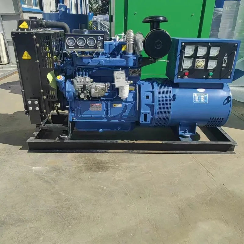 Heavy Duty 200KW Generator Set for Construction Site Water-Cooled System Low Fuel Consumption Continuous Operation Customized