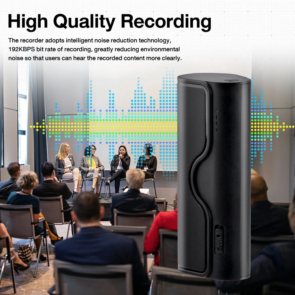 Professional Digital Voice Recorder Long Time Recording USBPen Noise Reduction Voice Activated Digital Audio Recorder MP3 Player