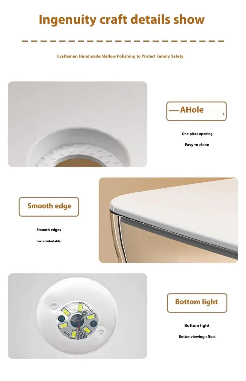 4K High-definition Desktop Fish Tank Acrylic Fish Tank Detachable Transparency Small Tank Multipurpose Amphibian Feeding Box