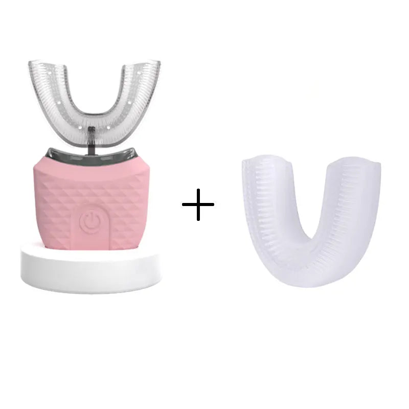 Achieve a superior clean with this electric U-shaped toothbrush for adults—automatic, USB rechargeable, and designed for convenience and effective brushing!
