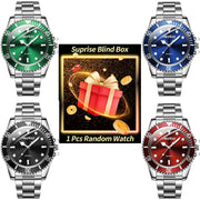 1PC Surprise Mystery Watch Blind Box-Fashion Large Dial Men Business Watches Casual Clock Sports Quartz Wristwatch（Without Box）