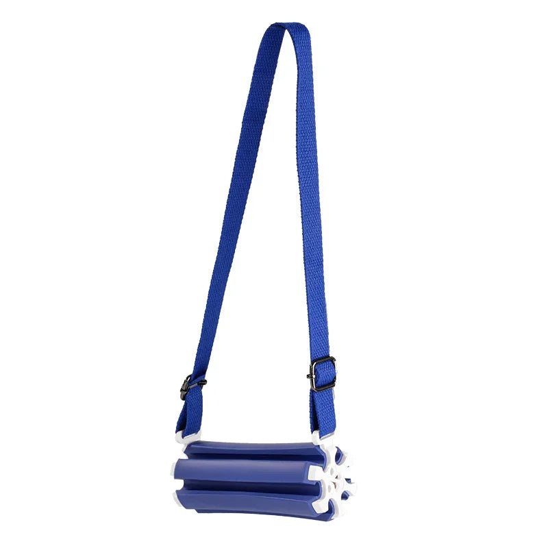 New Portable Golf Club Carrier 6-Club Retainer Clips with Adjustable Strap Lightweight Golf Club Holder for Outdoor Sports