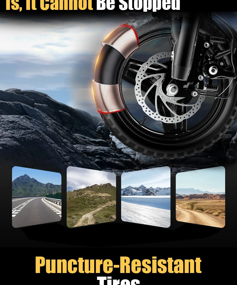 Ride comfortably on this electric scooter with weight-bearing pedals, a powerful 500W motor, and a waterproof lithium battery for a reliable and enjoyable commuting experience.