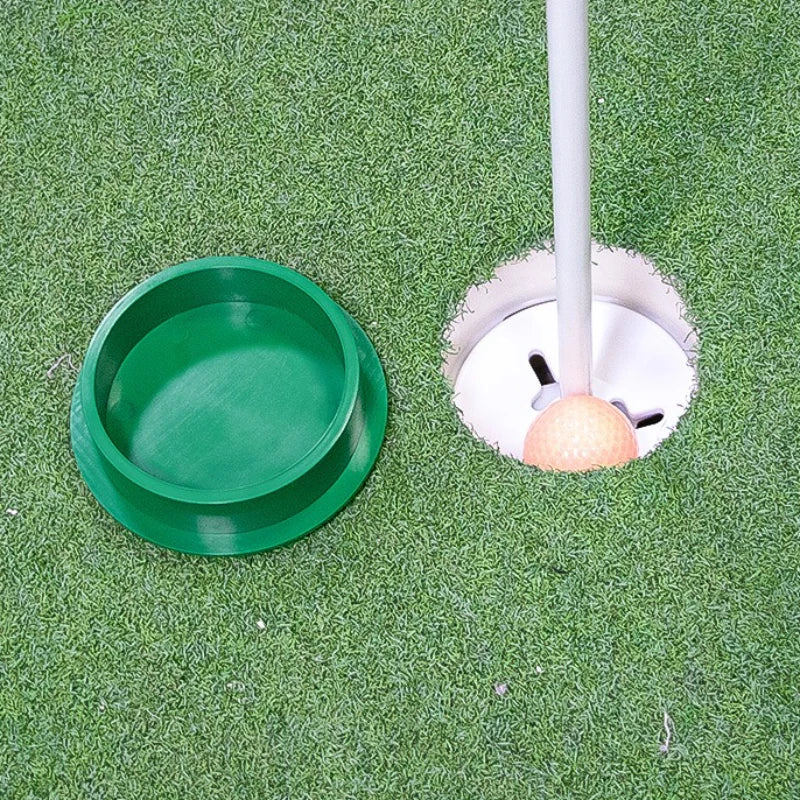 1PC 3holes Plastic Golf Hole Cup Golf Putter Practice Cup Indoor Outdoor Golf Course Training Aid Supplies