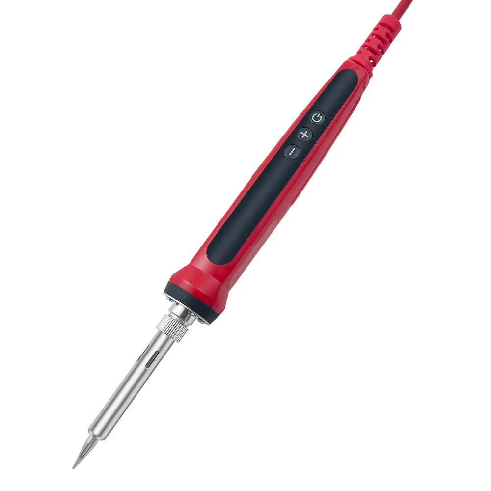 Tackle your projects with precision using this 80W soldering iron kit—featuring adjustable temperature control and an LCD display for easy, accurate welding!