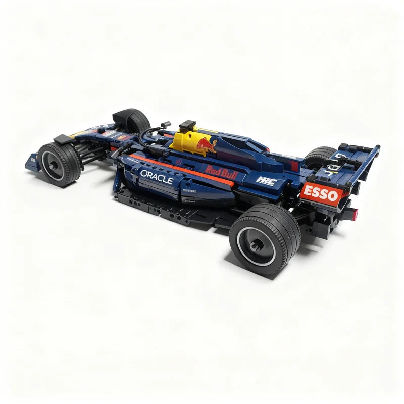 2545pcs MOC Technical Red Bull F1 RB18 1 8 Model Building Blocks Construction Kids Birthday Brick DIY Idea Christmas Gifts Toy