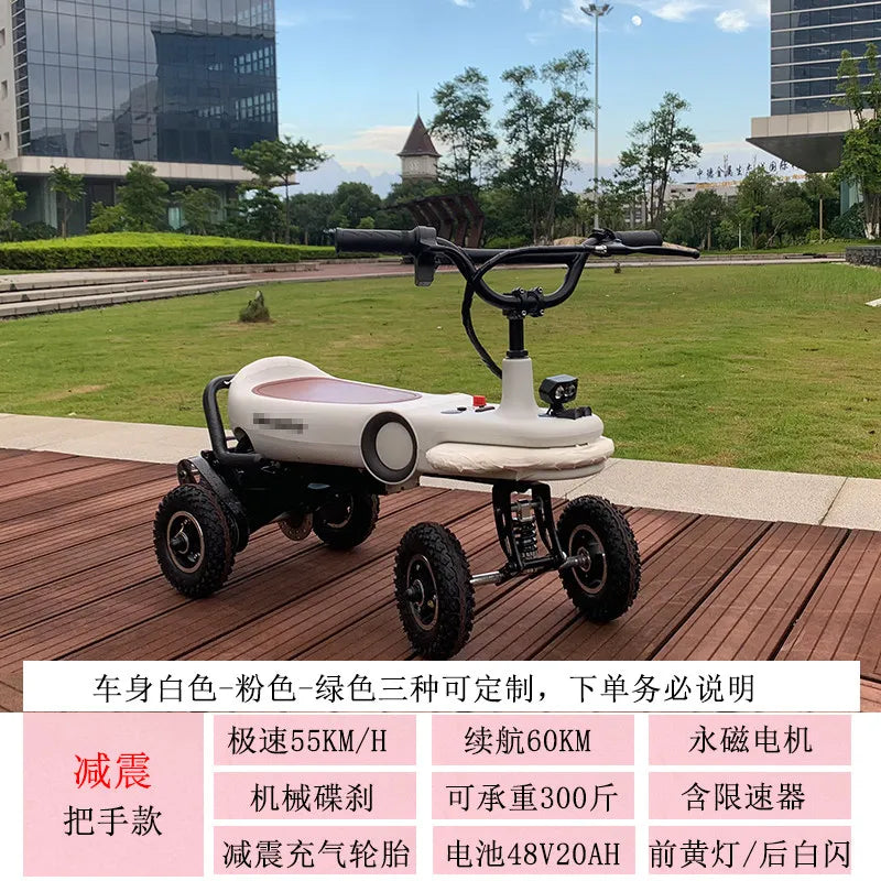 Adult Electric Hoverboard Self-Balancing Scooter Long Range Fast Speed Drift Commuter