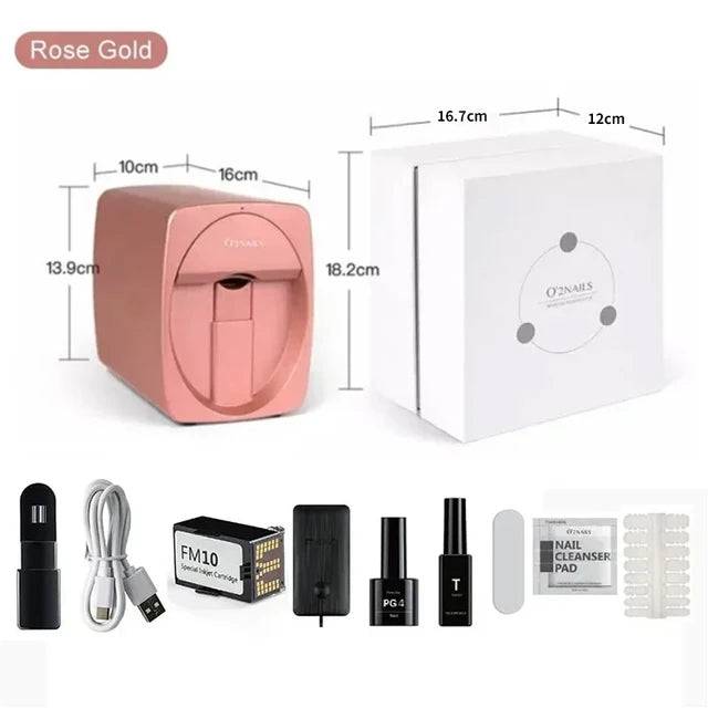 Original Mobile Nail Printer 3d Professional Digital Nails Printer Artpro Nails Polish Printer Machine for Nail Salon and Person