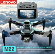 Lenovo M22 Drone Foldable Aerial Shooting 8K Ultra HD Camera Brushless Motor 4.3 Smart Control Optical Flow Stable RC Quadcopter