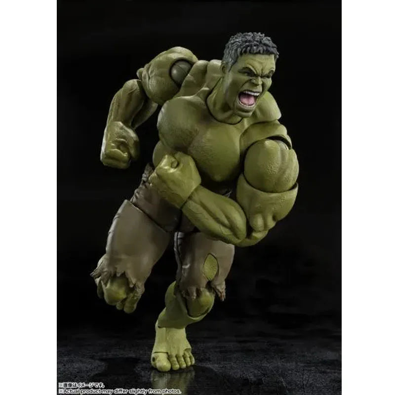 Fast Shipping Bandai Anime MARVEL SHF SPIDER MAN HULK -BRAND NEW DAY- Original Model Toys Action Figure Collectible Ornaments